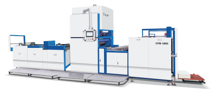 CYFM-1080C 全自動OPP覆膜機(水性/油性膠水及預涂膠膜）